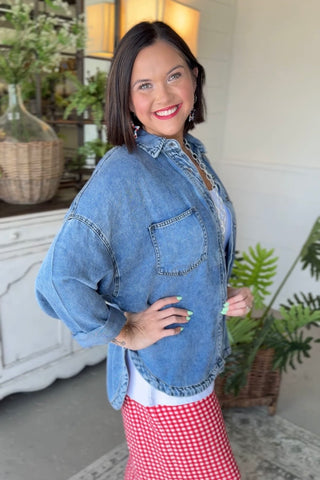 Go West Washed Chambray