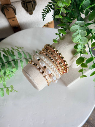 Seacoast Bracelet Set Gold Bracelets Chic Cool