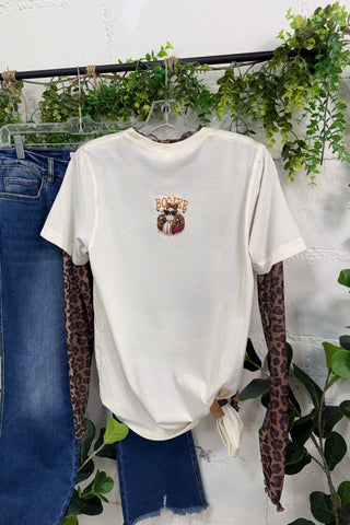 Boojee Ghost Tee Natural T Shirt The Crystal Ranch