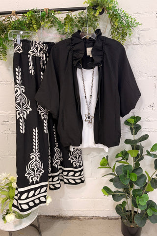 Elements Jacket Black by Umgee