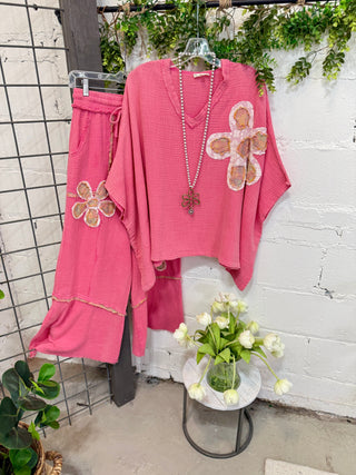 Rianna Pants Candy Pink by Easel Pants Easel