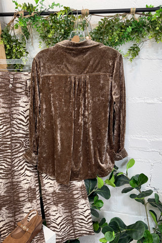 Cambridge Top Almond by Umgee Shirts & Tops Umgee