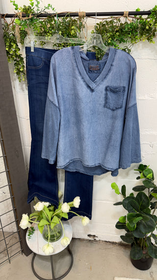 Carson Top Denim