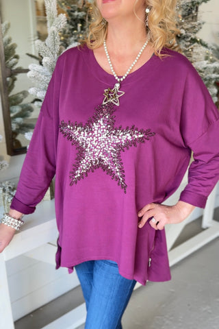 Milani Star Plum Shirts & Tops Prospero