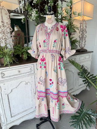 Pamela Maxi Dress Mint by Umgee L / Mint Pamela Maxi Dress Mint by Umgee L / Mint