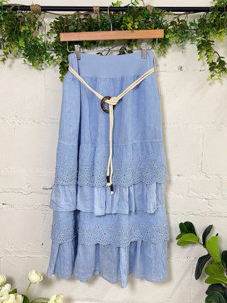 Showstopper Skirt White Skirt Miss Carla