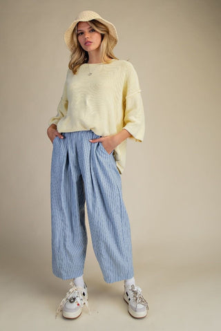 Rooney Sweater Lemon by Easel