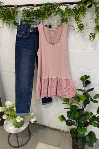 Chantelle Top Rose by Easel