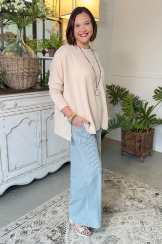 Keller Pant Denim Stripe Pants Mittoshop