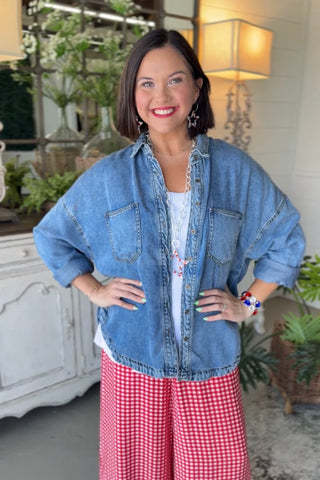 Go West Washed Chambray