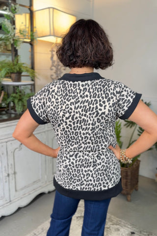 Tatum Top Beige Leopard Shirts & Tops Heimish USA