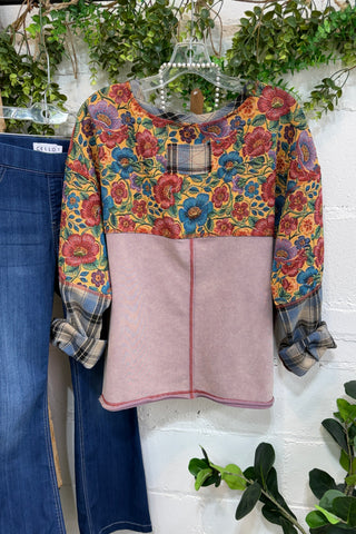 Winslet Top Mauve by Easel Shirts & Tops Easel