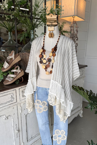 Chadwick Top Natural by POL Clothing Shirts & Tops Pol Clothing