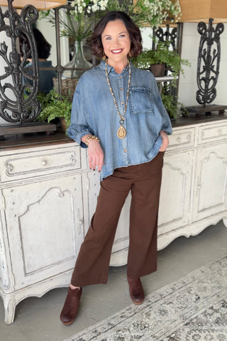 Charlie Pants Brown by Eesome Pants eesome