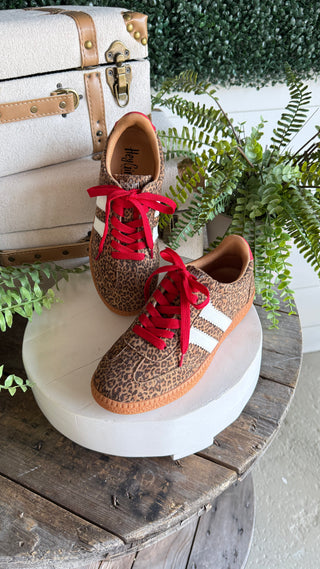Heads Up Sneakers Mini Leopard by Corky’s