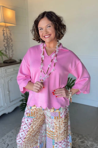 Nevada Top Pink by Jodifl Shirts & Tops Jodifl