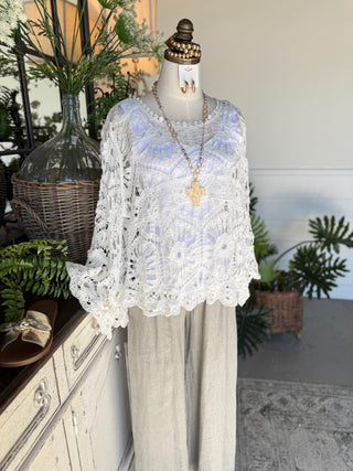 Mallory Top White by POL Clothing Shirts & Tops Pol Clothing