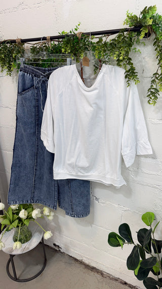 Amari Top White