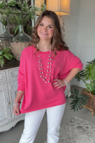 Lyric Hot Pink Shirts & Tops Hope