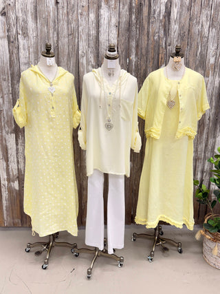 Boost Pale Yellow Shirts & Tops Camilla