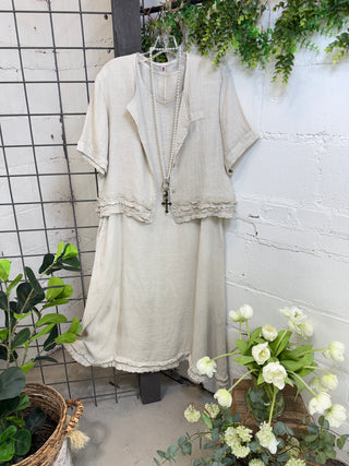 taupe maxi dress Hattie Maxi Dress Set Taupe
