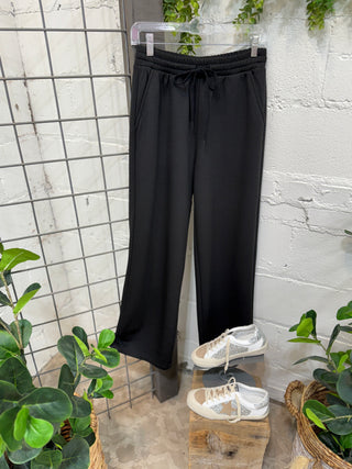 Keep Movin Scuba Set Chocolate Top & Pant Set Zenana