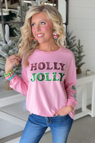 Holly Jolly Top Shirts & Tops Southern Grace/Grace+Emma