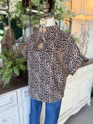 Nightlife Top Leopard by Eesome Shirts & Tops eesome