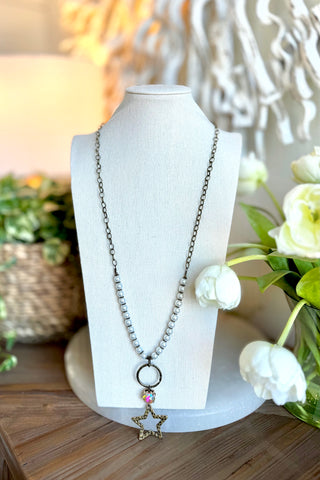 Starlight Necklace Bronze/Pearl Necklaces BFF