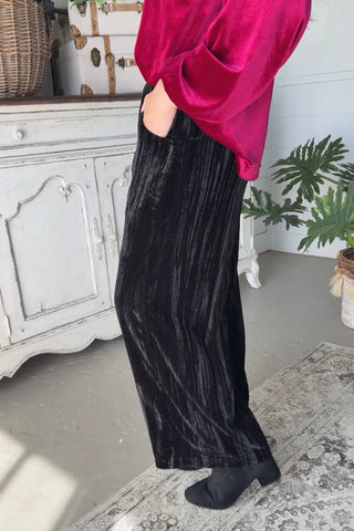 Manor Pants Black by Umgee RESTOCK Soon Pants Umgee