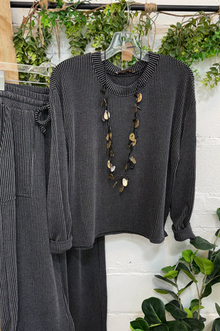 Millbrook Pant Set Charcoal
