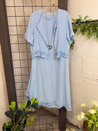 Hattie Maxi Dress Light Blue