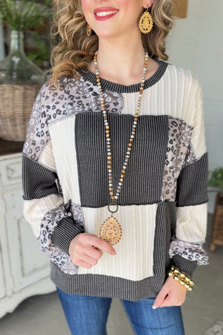 Leeann Charcoal Shirts & Tops Haptics