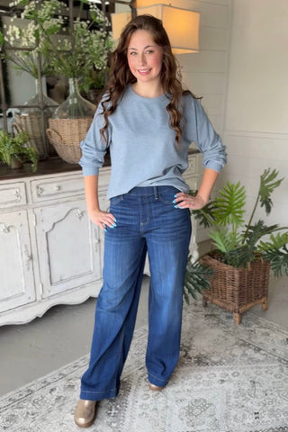 Road Trip Top Lt Blue