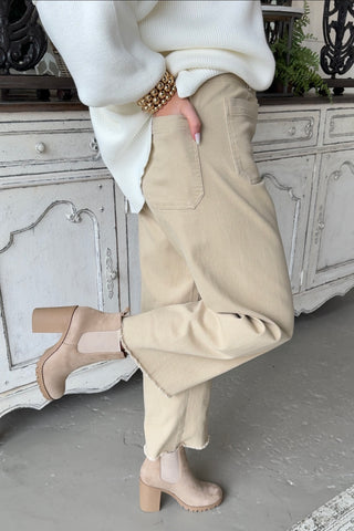 Pauline Pants Taupe by Eesome Pants eesome