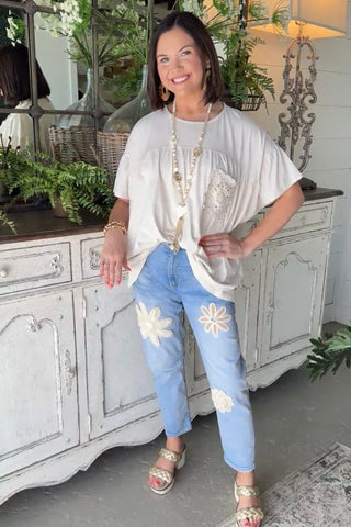 Whimsy Jeans Lt Denim Jeans Miss Carla