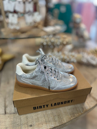 Tropics Braided Metallic Sneakers Silver by Chinese Laundry Shoes Dirty Laundry
