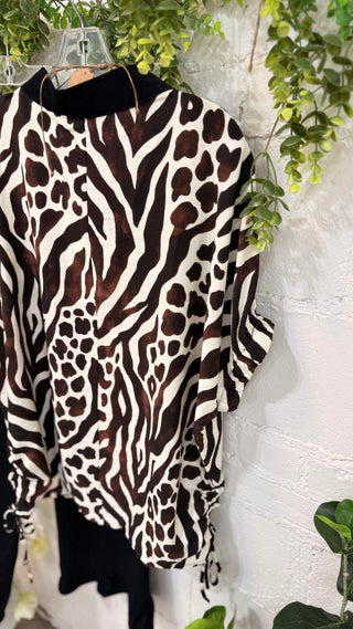 Smokeshow Top Brown by Umgee Shirts & Tops Umgee