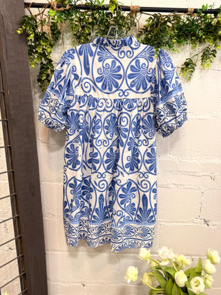 Cleveland Dress Blue by Jodifl Dresses Jodifl