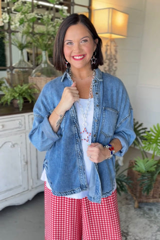 Go West Washed Chambray