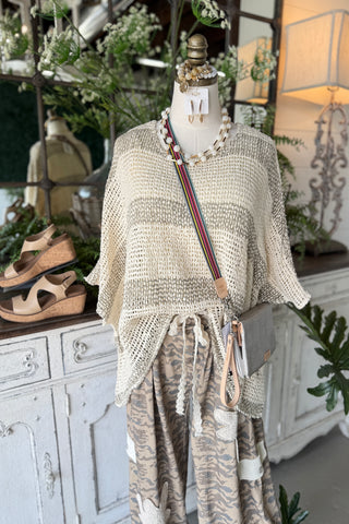 Sundown Top Cream by Pol Clothing Shirts & Tops Pol Clothing