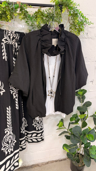 Elements Jacket Black by Umgee