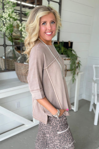 Nature Day Camel by Easel Shirts & Tops Easel