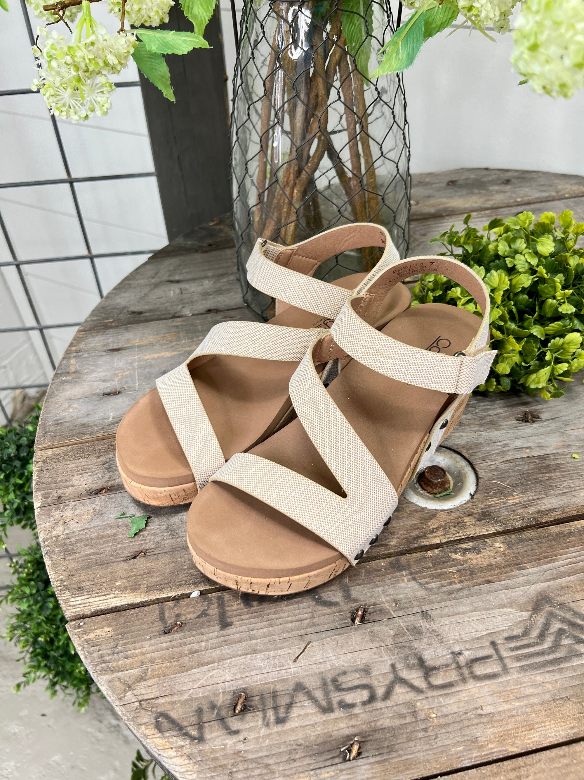 Spring Fling Wedge  Corky's Boutique   