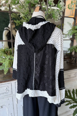 Miss Dot Jacket Black by POL Clothing