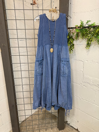 Rita Dress English Blue by Easel