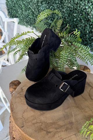 Mave-1 Mule Clogs Black Shoes Pierre Dumas