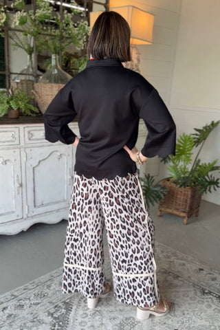 Game Changer Pants Leopard Pants Disco