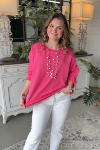 Lyric Hot Pink Shirts & Tops Hope