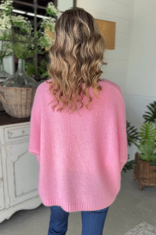 Nikki Sweater Pink Sweater Mina Rosa/Miss Carla